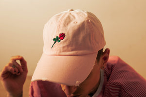 Dusty Rose Strapback Cap